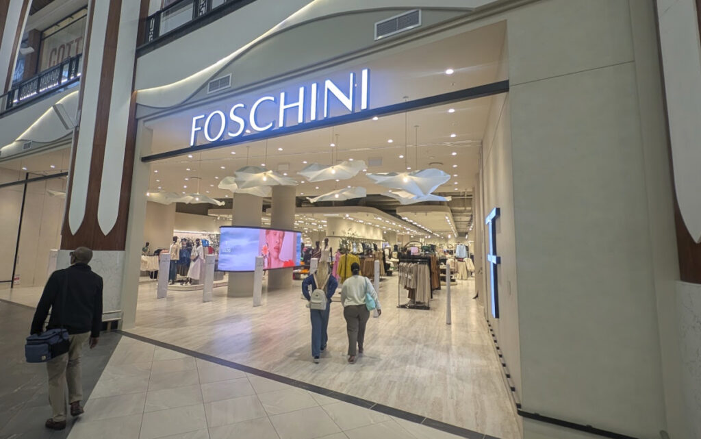 Eingang zum Foschini-Flagship-Store in Durban (Foto: invidis)