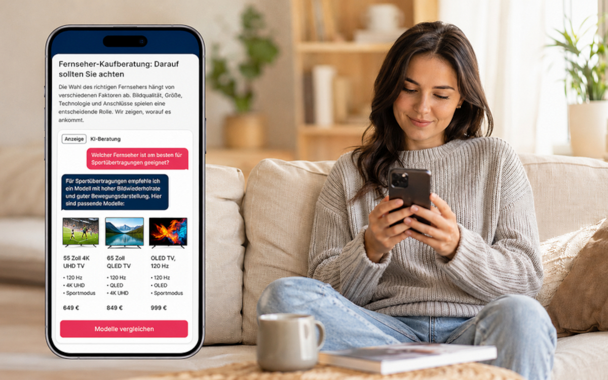 Die AI Conversational Story lässt Nutzer live mit der Marke chatten, statt nur Advertorials zu lesen. (Foto: Seeding Alliance)