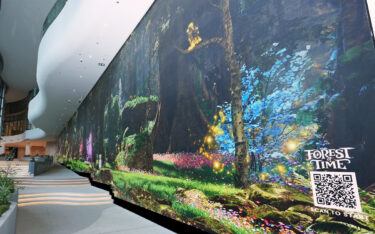 Borabora Studios entwickelt für die neue Bangkoker Destination Happitat die interaktive Installation Forest of Time. (Foto: BoraBora Studios)