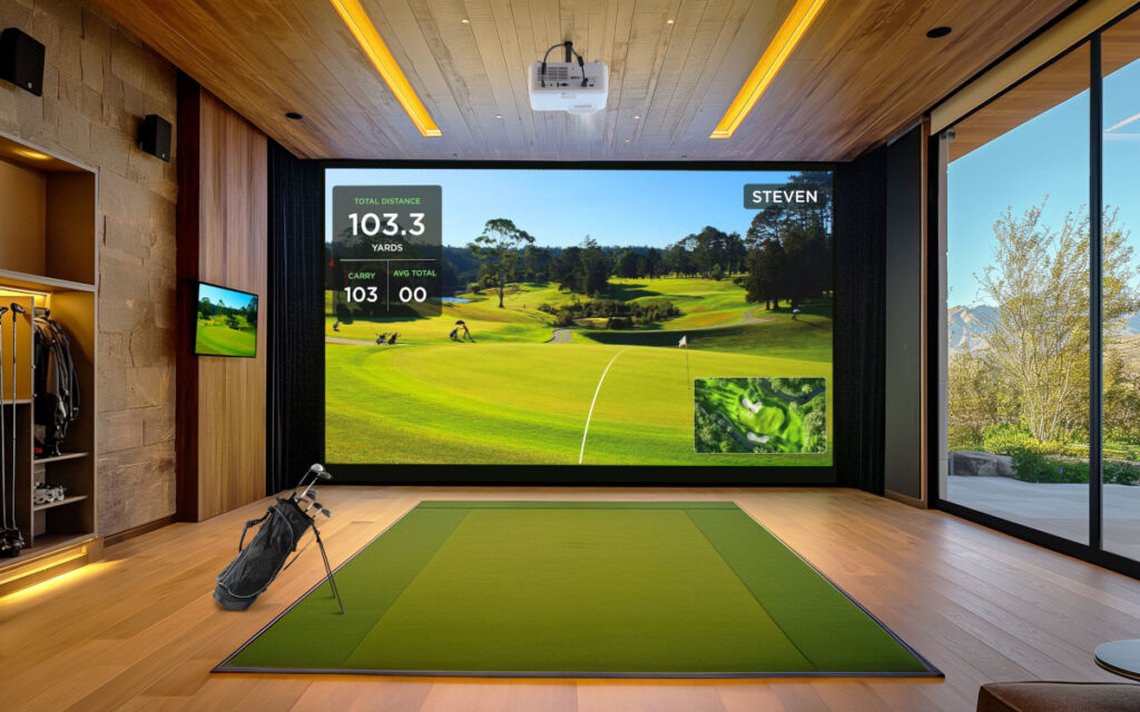 Der LSD500-4K hat einen eigenen Golf-Modus. (Rendering: ViewSonic)