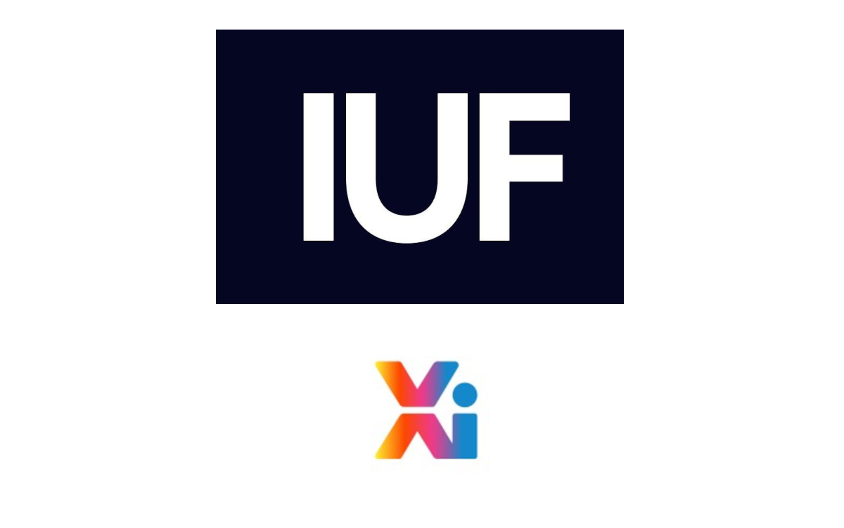 Die Experiential-Marke Xi geht vollständig im Mutterunternehmen IUF auf. (Logos: IUF/Xi)