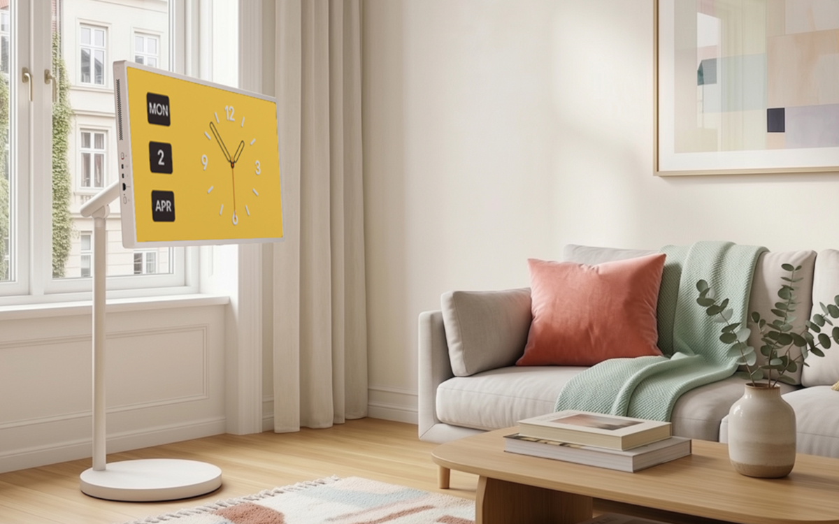 Das LG Stanbyme 2 Max wächst auf 32 Zoll und bietet erstmals 4K-Auflösung im mobilen Lifestyle-Screen-Format. (Foto: LG)