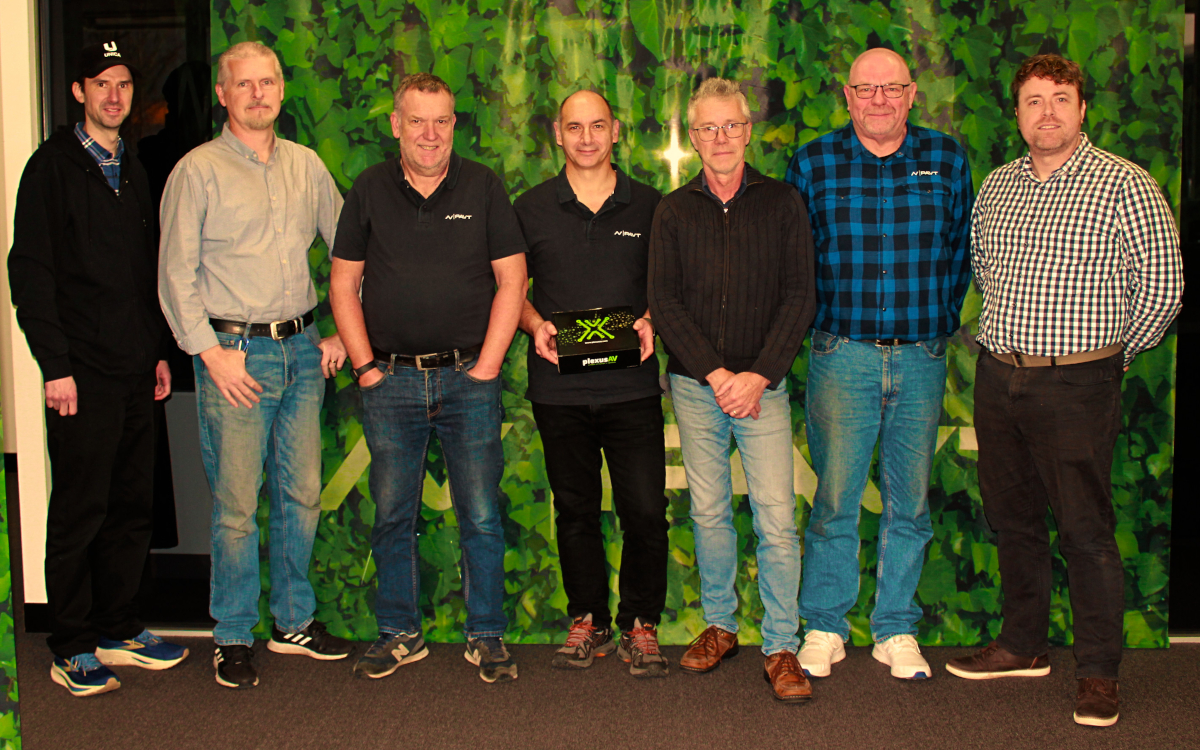 Das PAVT-Team (von links): David Bunn, Joe Barder, Graeme Stevenson, David Di Muzio, John Turner, Richard Bakunowicz und Ben Gibbs. (Foto: PAVT)
