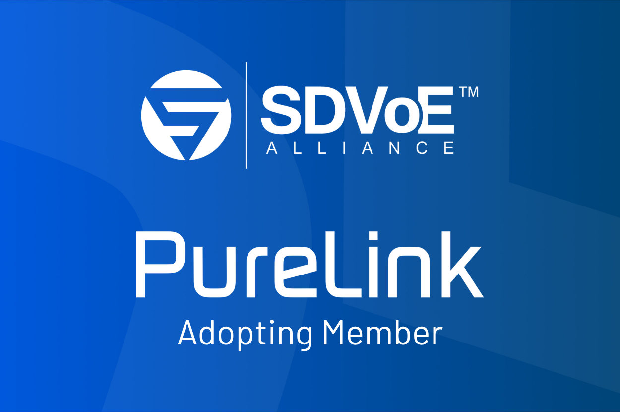 Purelink ist der SDVoE-Allianz beigetreten (Logos: SDVoE Alliance / PureLink