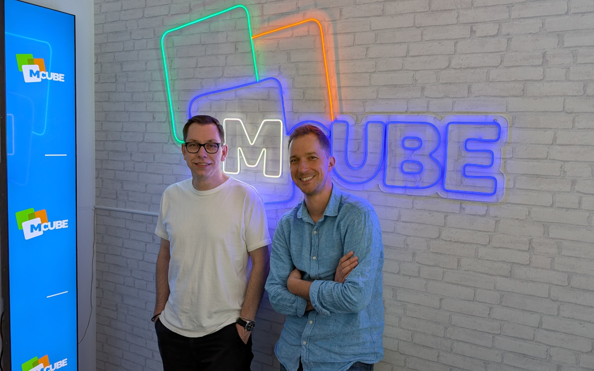 Von links: Sebastian Stang und Jan Kubiza, beide Business Manager DACH bei M-Cube. (Foto: M-Cube)