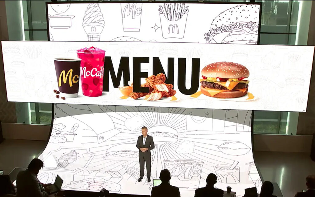 Impressionen von Investor Day 2026 von McDonald's (Foto: Screenshot)