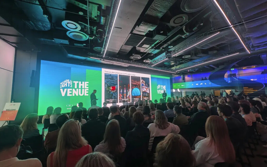 Zum Launch von Piccadilly Lights The Venue lud man zu einer Konferenz ein. (Foto: invidis)