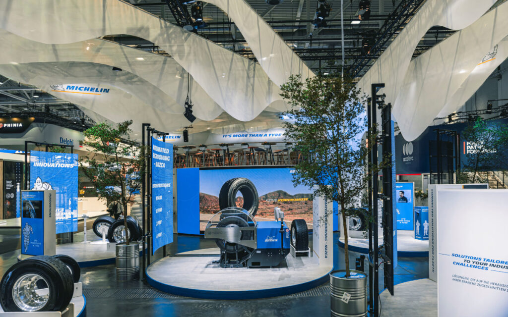 Michelin-Stand auf der IAA Transportation (Foto: DERSE)