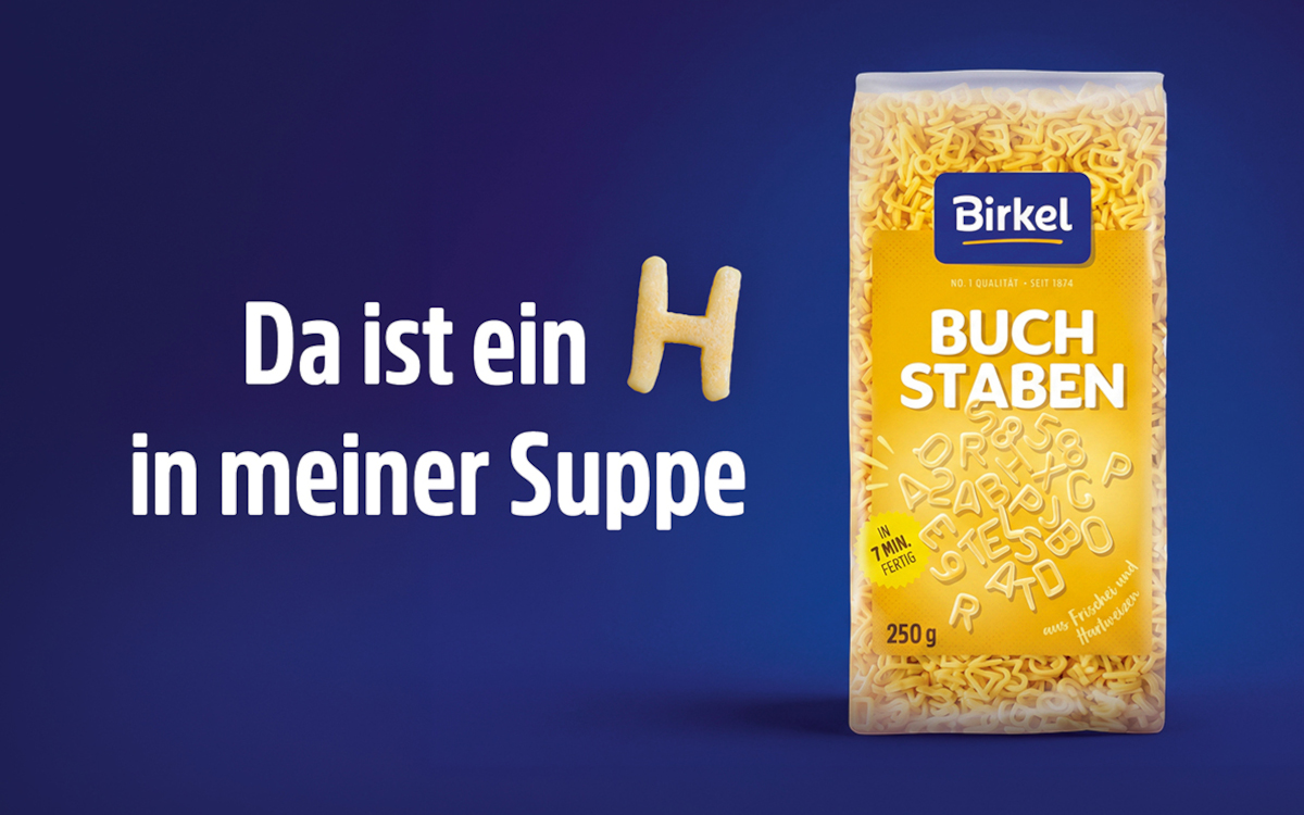 Der Gewinner: Das "H in der Suppe" Bon Birkel/Newlat (Bild: Newlat/Best 18/1)