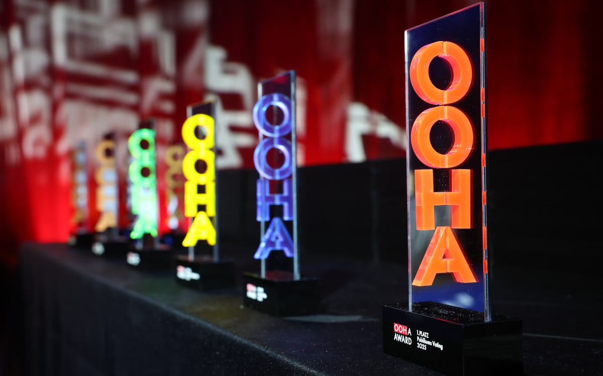 Die OOHA-Awards werden 2026 wieder vergeben. (Foto: Katharina Schiffl)