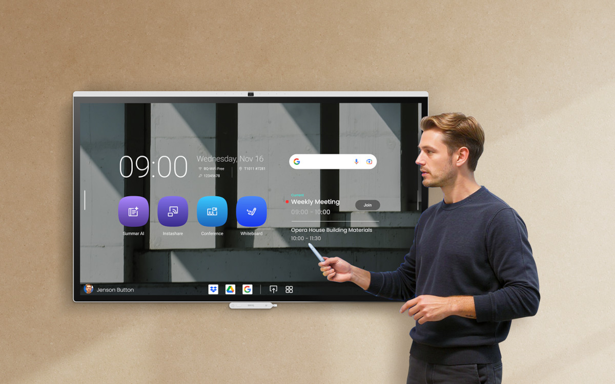 Die CP-Serie läuft mit PCAP-Touchtechnologie. (Foto: BenQ)