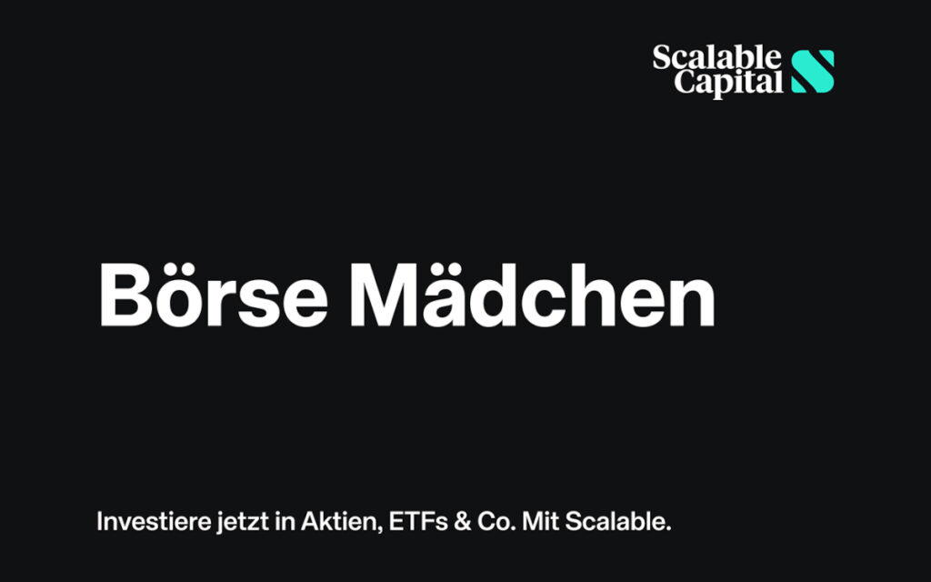 Kam auf den zweiten Platz: "Börse Mädchen" von Scalable (Bild: Scalable/Best 18/1)