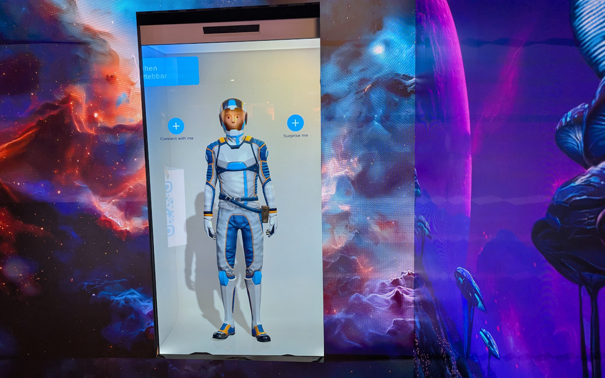 3D-Display bei MLD (Foto: invidis)