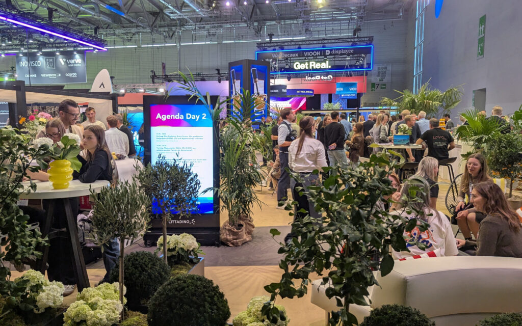 Die IDOOH World auf der Dmexco (Foto: invidis)