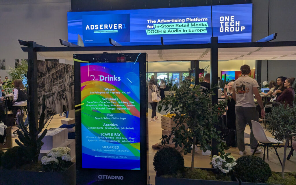 Die IDOOH World auf der Dmexco (Foto: invidis)