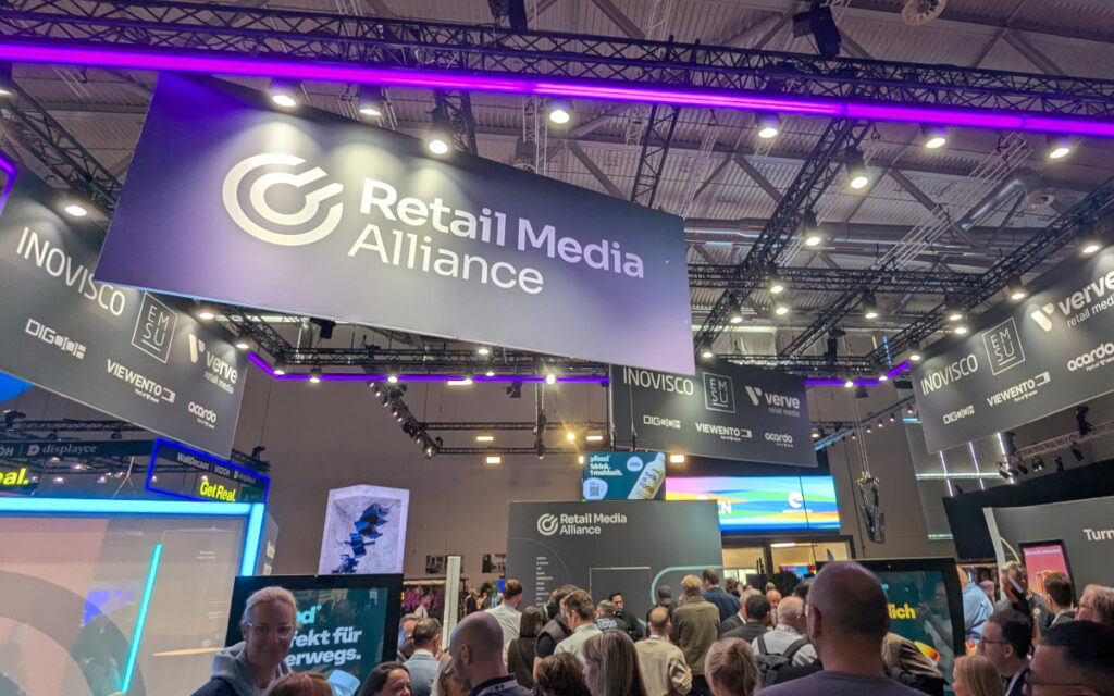 Stand der Retail Media Alliance auf der Dmexco (Foto: invidis)