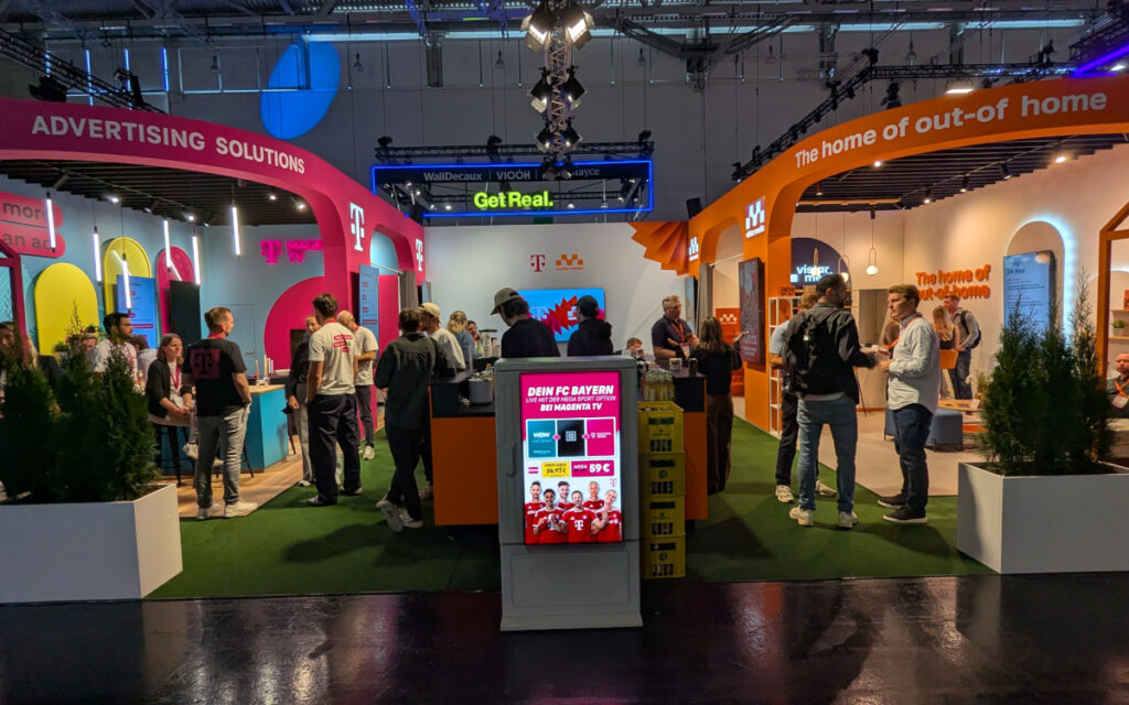 Stand von T Advertising Solutions (Foto: invidis)