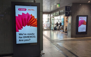 DooH-Kampagne von T Advertising Solutions zur Dmexco (Foto: invidis)