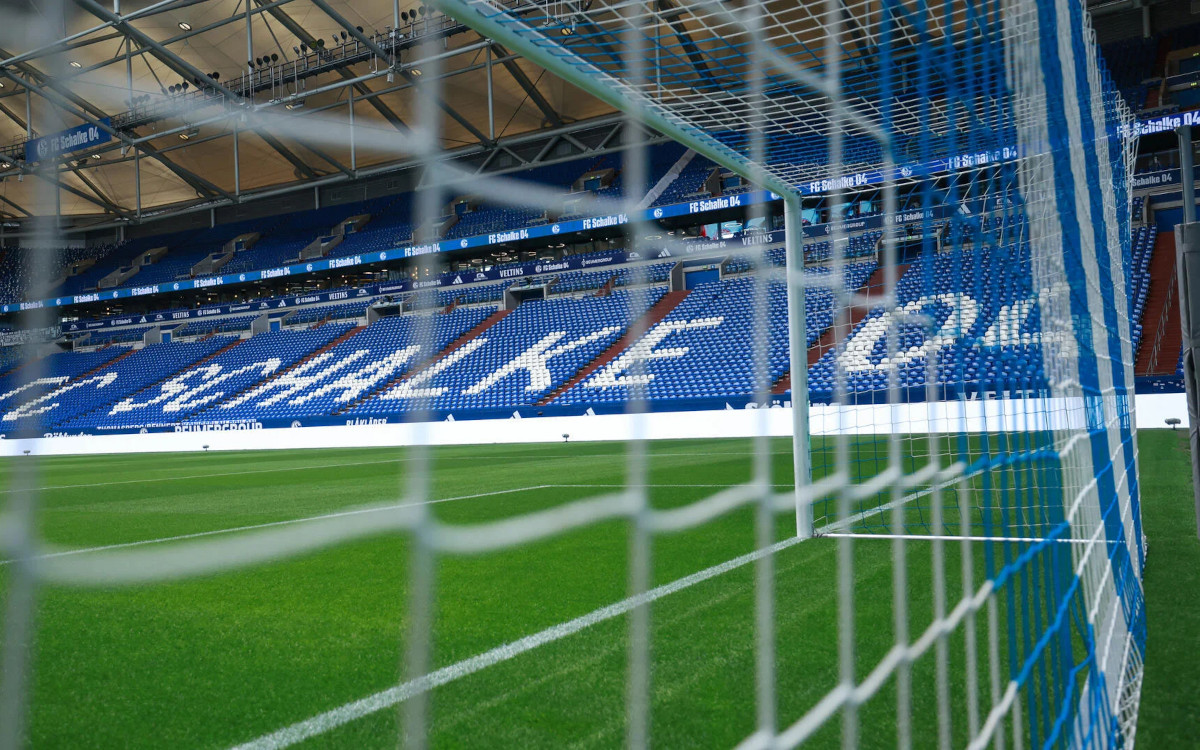 Neue LED-Bande in der Veltins-Arena (Foto: FC Schalke 04)