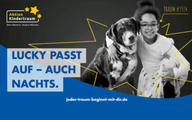 Motiv der Aktion-Kindertraum-Kampagne (Bild: Aktion Kindertraum)