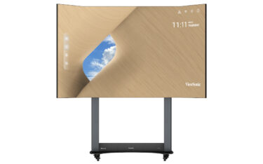 Die LED-Wall von Viewsonic reist gefaltet im Flightcase und wird vor Ort aufgeklappt. (Foto: ViewSonic)