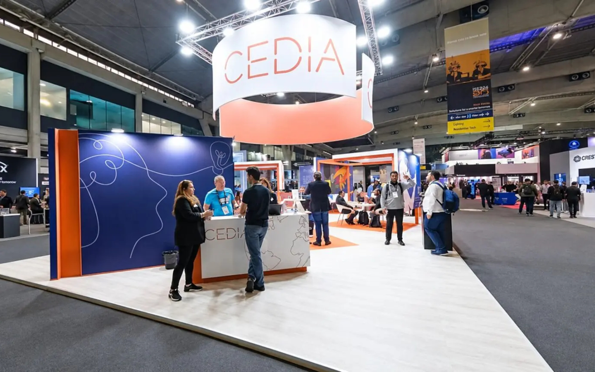 Der Cedia-Stand auf der ISE 2026 (Foto: CEDIA)