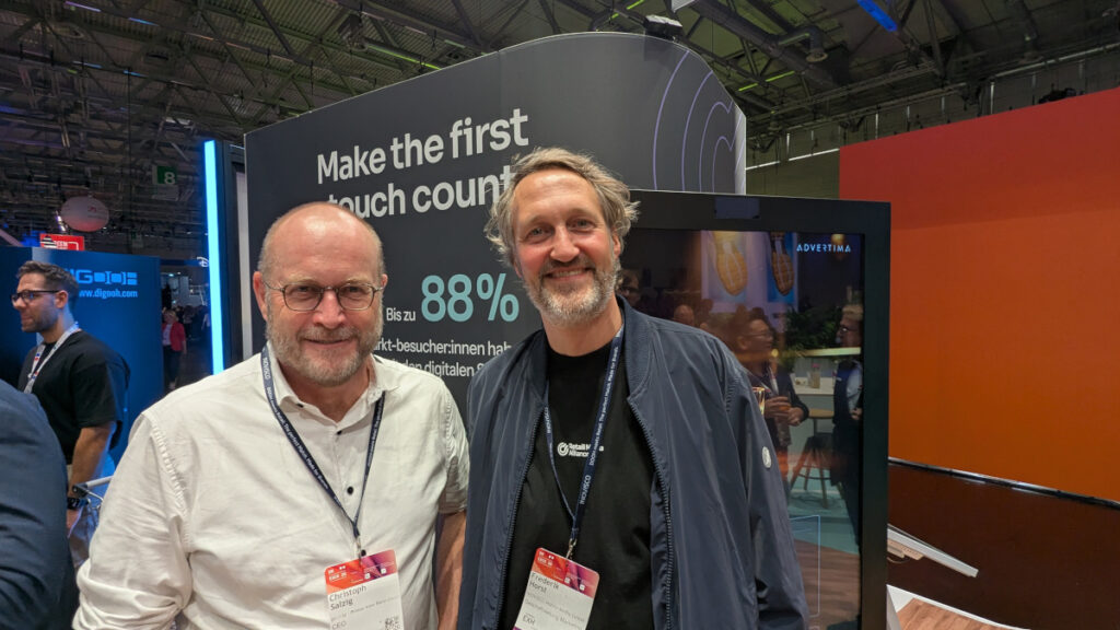 Christoph Salzig von Primus Inter Pares und Frederik Horst von Inovisco (Foto: invidis)