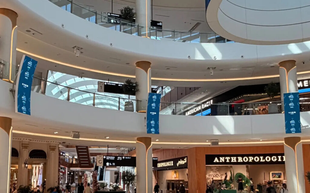 Rund 50 DooH-Standorte in und an der Dubai Mall setzen auf die MVMK2-Serie von Infiled. (Foto: Infiled)