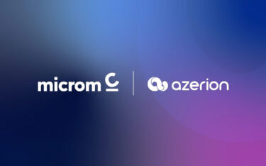 Microm und Azerion verknüpfen das PLZ-8-Raster mit der Hawk DSP für kanalübergreifendes Targeting. (Logos: micron / Azerion)