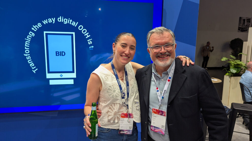 Emily Bearn und Jean-Christophe Conti von Viooh (Foto invidis)