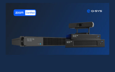 QSC erweitert sein Portfolio an für Zoom Rooms zertifizierten Q-SYS-Lösungen um drei weitere Geräte. (Foto: QSC)