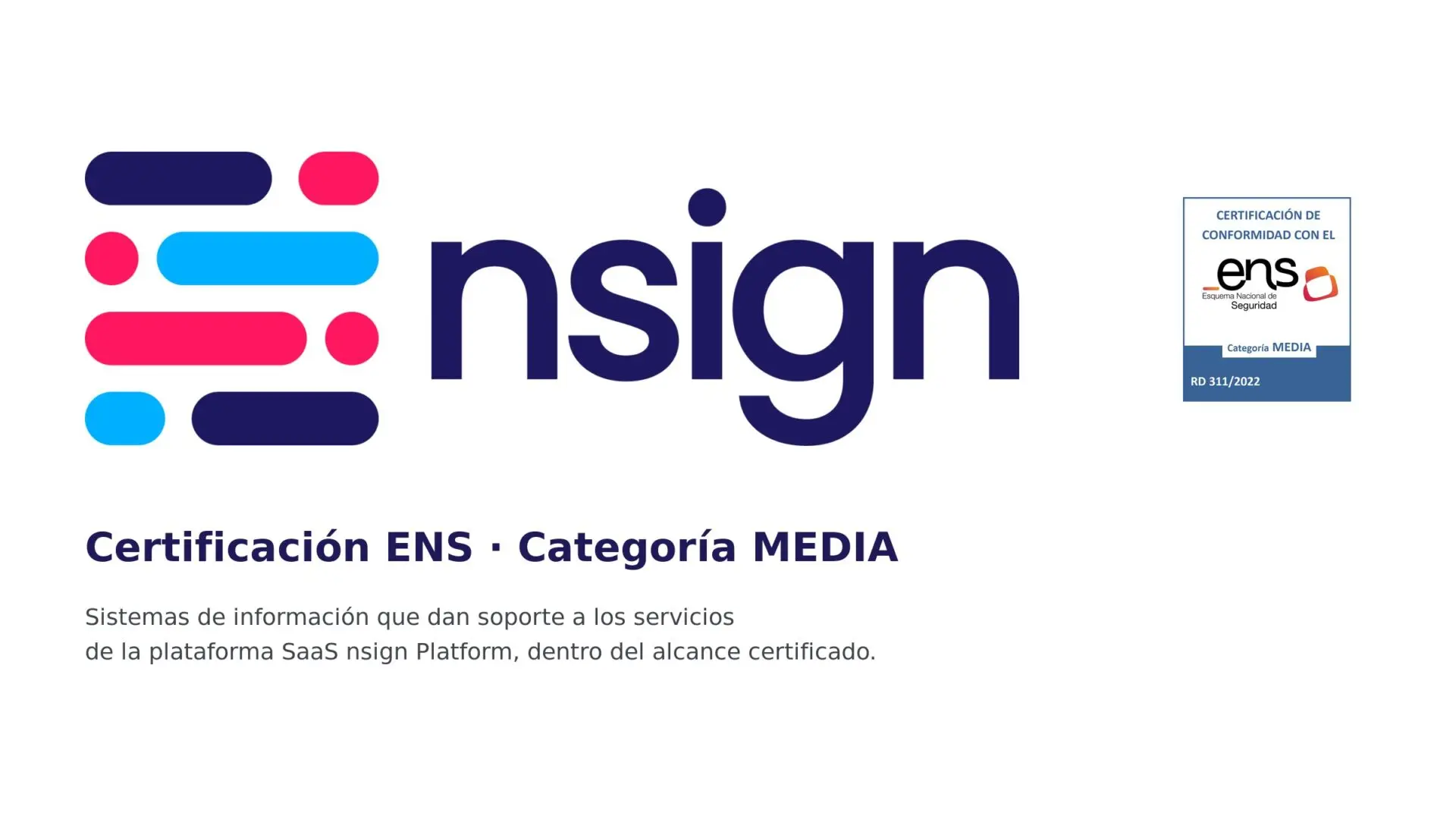 Neues Security-Zertifikat von Nsign (Bild Nsign)