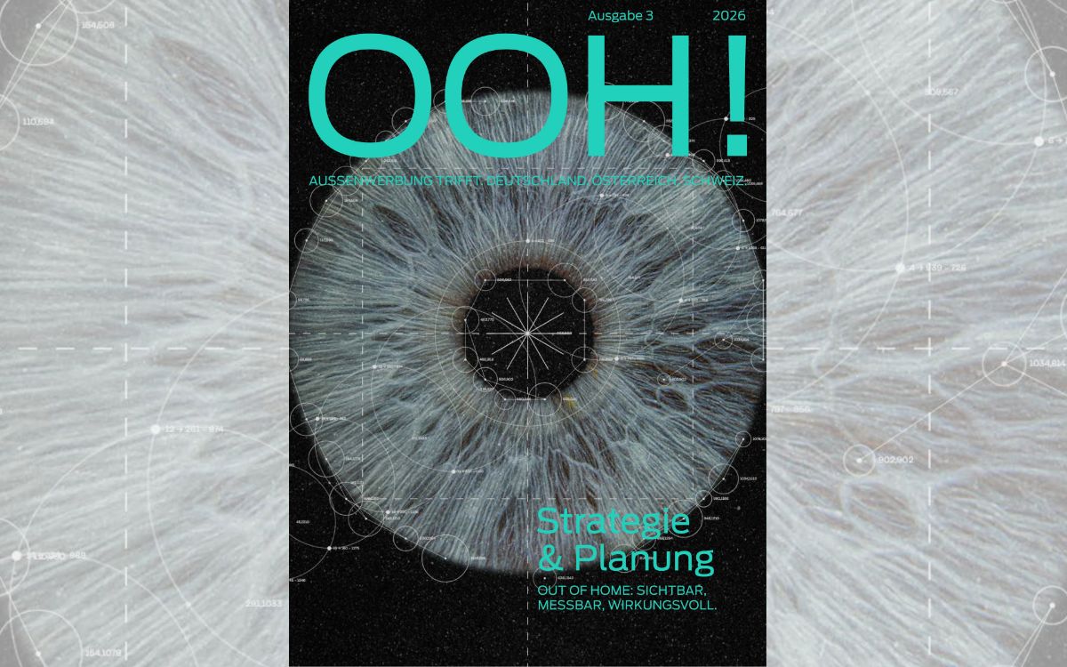 Das OOH Magazin 3/2026 mit dem Schwerpunkt Strategie und Planung (Bild: OOH! Magazin)
