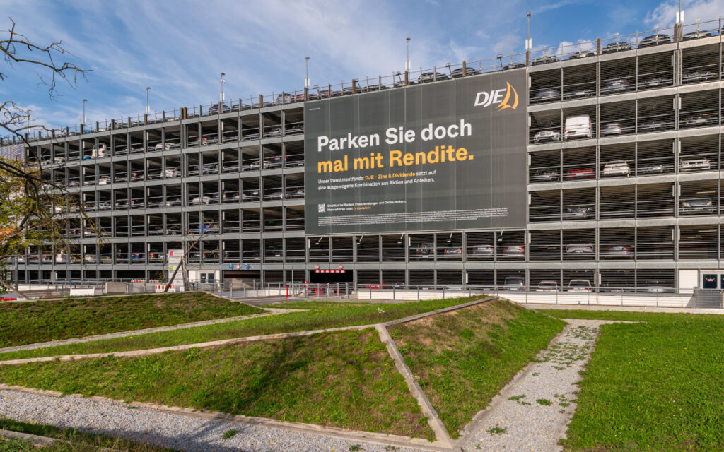 Das OoH-Motiv am Münchner Flughafen (Foto: DJE / Lehof)