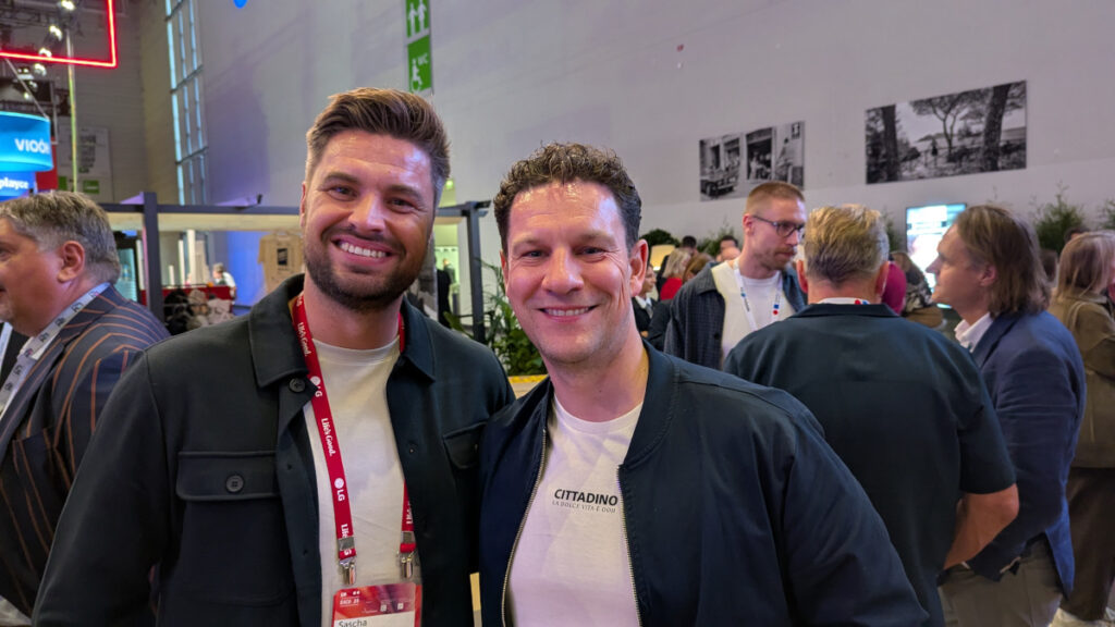 Sascha Matzewitsch von LG und Christian Helbig von Cittadino (Foto invidis)