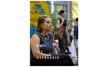 Das Motiv für die OoH-Kampagne spielt mit Vorurteilen zum Krankheitsbild bei Depression. (Foto: Stiftung Deutsche Depressionshilfe und Suizidprävention)