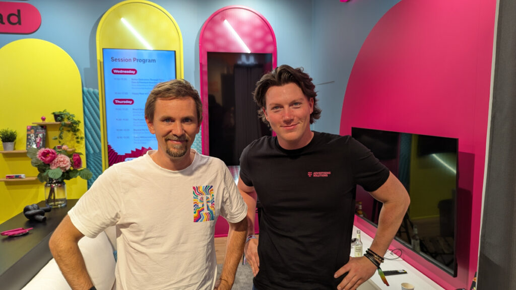 Stephan Jäckel und Tizian Hosch von T Advertising Solutions (Foto invidis)