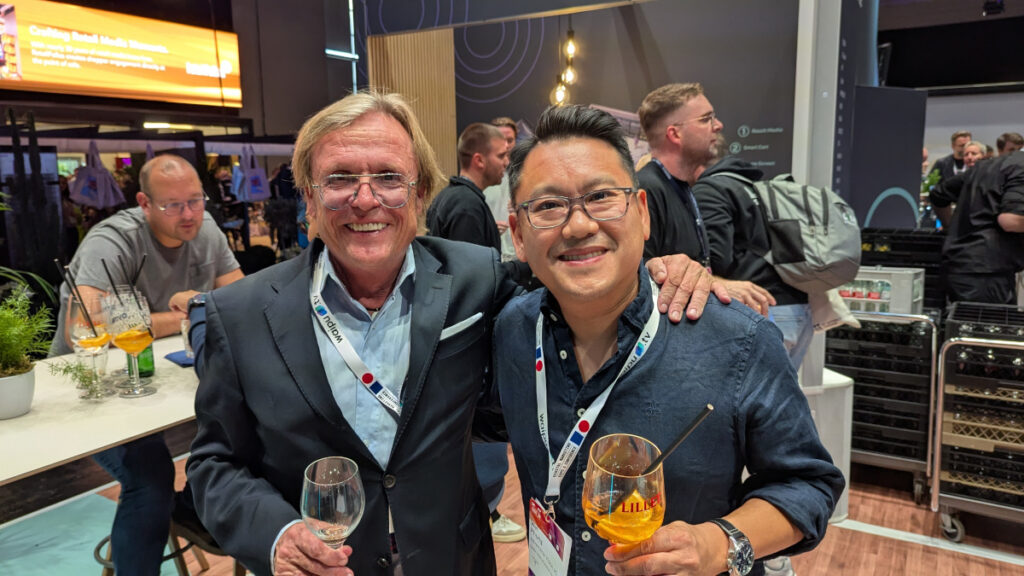 Tobias Tuchlenski von Verve und Wei Phung von Advertima (Foto invidis)