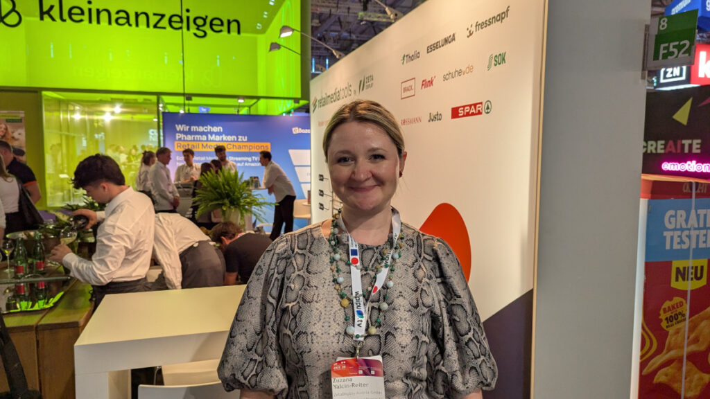 Zuzana Yalcin von Zetadisplay (Foto invidis)