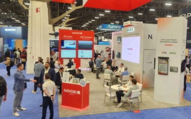 Der Navori-Stand auf der Infocomm in Las vegas (Foto: invidis)