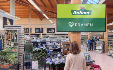 Dehner rollt mit Framen in 130 Stores Retail Media aus. (Bild: Framen)
