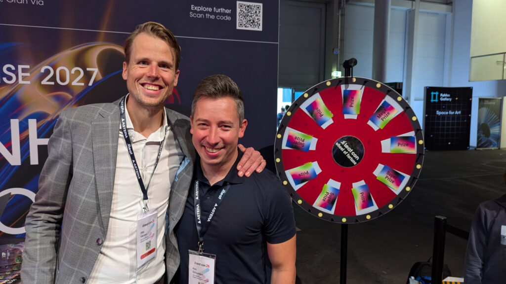 Otto Viersen und Alex Schurmann von Integrated Systems Events (Foto: invidis)