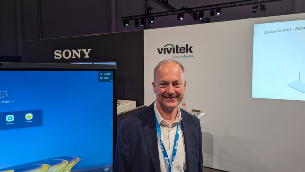 Holger Graeff von Vivitek (Foto: invidis)