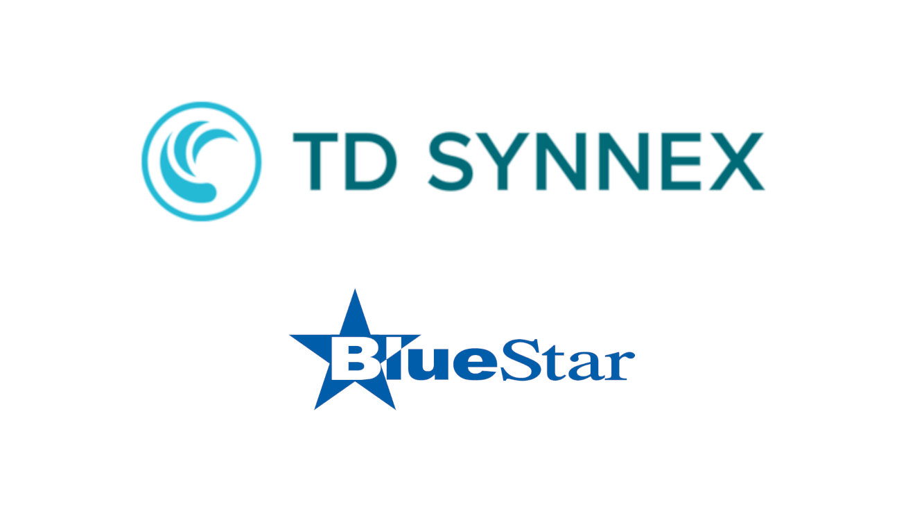 TD Synnex will den Spezialdistributor Bluestar aus Kentucky übernehmen. (Logos: TD Synnex & BlueStar)