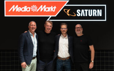 Von links: Carsten Schwecke, Torsten Ahlers, Boris Prondzinski und Michael Schuld (Foto: MediaMarktSaturn)
