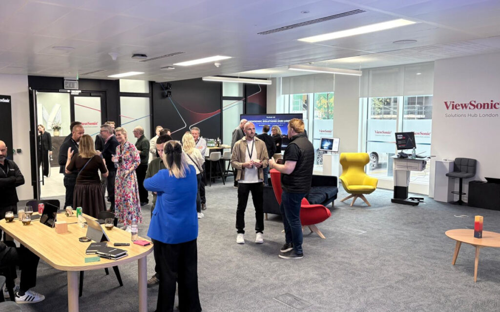 Der neue Solutions Hub von Viewsonic in London (Foto: invidis)